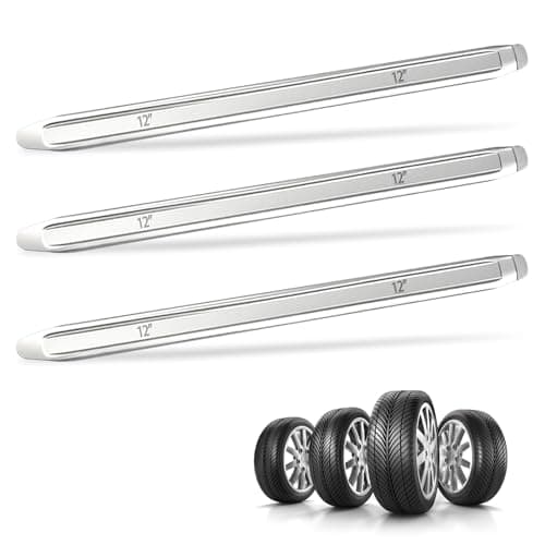Image of 3PCs Tyre Lever,Manganese Tyre Spoon Changing Tool,Heavy Duty Tire Levers for Bicycles,Motorcycle Metal Tyre Spoon Tools,Rim Levers Tire Repair Tools Changer for Tires Repairing Changing Replace