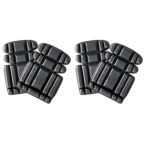 Image of Apache Men's Polyethylene Knee Pad - Black, One Size (Pack of 2)
