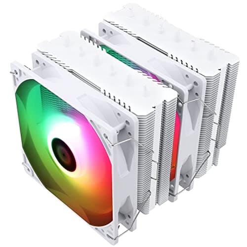 Image of Thermalright Peerless Assassin 120 SE White ARGB CPU Air Cooler,6 Heat Pipes Cpu cooler, Dual 120mm PWM Fan,Aluminium Heatsink Cover,AGHP Technology, for AM4/AM5/Intel 1700/1851/1150/1151/1200