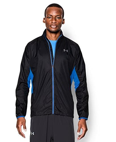 Image of Under Armour Men's Storm Run Packable Jacket - Black, X-Large