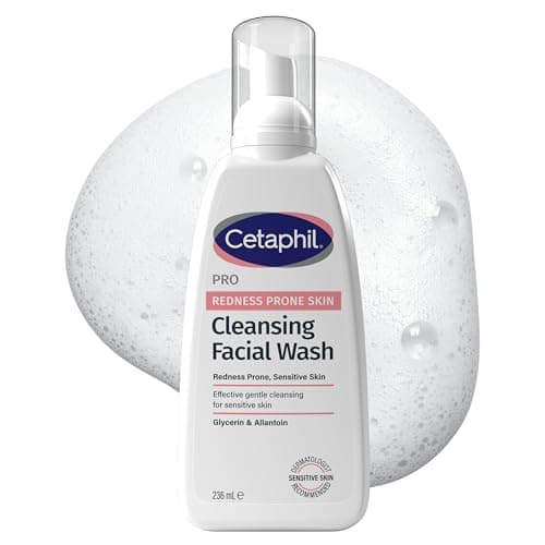 Image of Cetaphil Face Wash, 236ml, PRO Cleansing Facial Wash, For Sensitive & Redness Prone Skin,packaging may vary