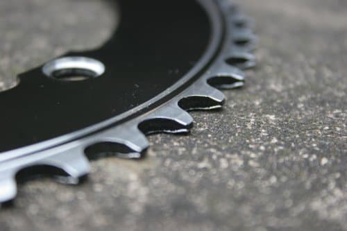 Image of Gebhardt 1/8" Track Chainring, Black, 48T 144mm BCD