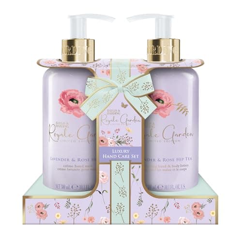 Image of Baylis & Harding Royale Garden Lavender & Rosehip Tea Luxury Hand Care Gift Set (Pack of 1) - Vegan Friendly