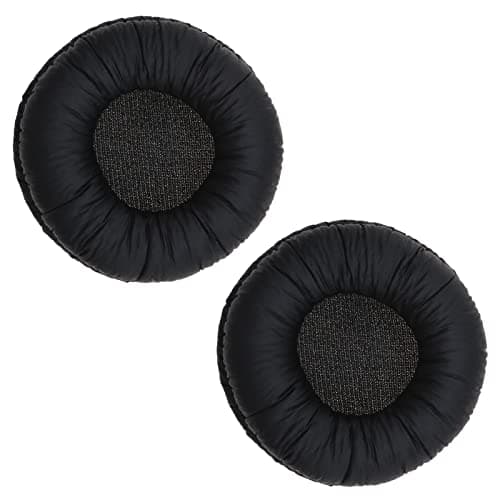 Image of VGOL 1 Pair Earpads Compatible with Plantronics CS540 Savi W440 W445 W740 W745 SupraPlus HW251N Headphones Replacement Ear Cushions Heaset Repair Parts Black