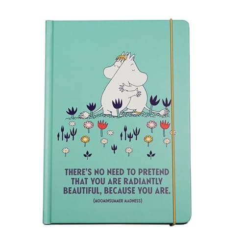 Image of A5 Notebook (Hardcover) - Moomin (Hug)