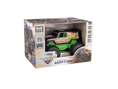 Image of Revell Control 24681 RC Monster Truck Razor's Edge I With Precise 2.4 GHz Control I Drive on rear/front wheels in any direction I 29cm in length