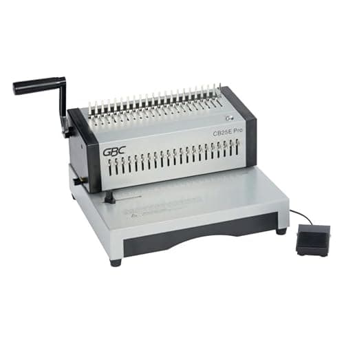 Image of GBC CB25E Pro Heavy Duty Electric Punch and Comb Binding Machine