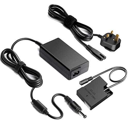 Image of F1TP EH-5 EP-5A AC Power Supply Adapter Dummy Battery kit for Nikon D3100 D3300 D3400 D3500 D5200 D5300 D5500 D5600 Df, Coolpix P7000 P7100 P7700 D7800 Cameras, Replacement EN-EL14/EN-EL14a