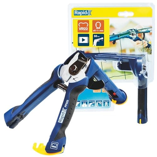 Image of Rapid FP222 Fence Pliers for VR22 Fence Hogrings with High Capacity Magazine, Ergonomic Soft Handle, and Easy Storage Features (23468100)
