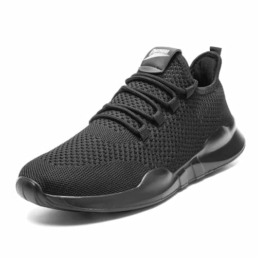 Image of AZSDXS Men Running Trainers Lightweight Walking Shoes Fashion Breathable Jogging Athletic Sneakers Casual Breathable Gym Tennis Fitness Sport Outdoor Shoes