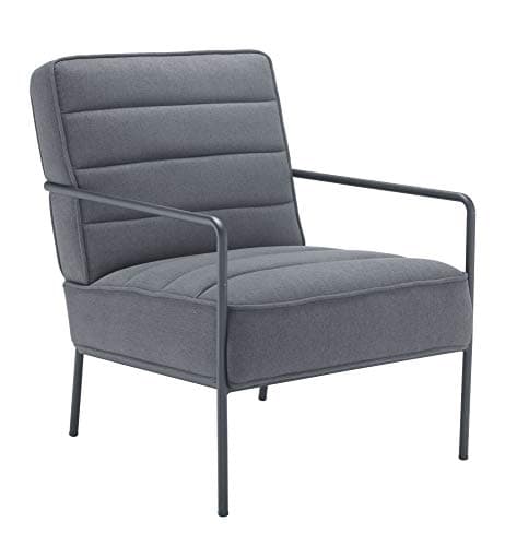 Image of Office Hippo Amethyst Reception Lounge Chair, Grey