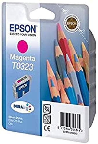 Image of Epson Stylus Photo Original Ink Cartridge T0323 Magenta Red