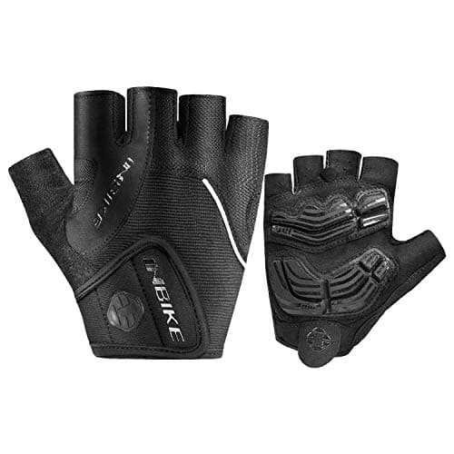 Image of INBIKE Cycling Gloves Men Gel Padded Half Finger Road Cycle Bike Bicycle Gloves for Biking Mens (Black XXL)