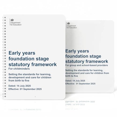 Image of Early Years Foundation Stage Statutory Framework for Group & School-Based Providers and Childminders, Easy-to-Use EYFS Set