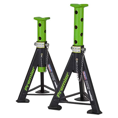 Image of Sealey AS6G Axle (Pair) 6tonne Capacity per Stand-Green