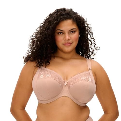 Image of Elomi Morgan Plain Underwired Full Cup Bra (32GG, Sahara)
