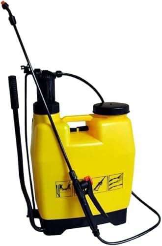 Image of 16 Litre KNAPSACK Pressure Sprayer Water Spray Bottle Backpack Weed Killer Litre Garden