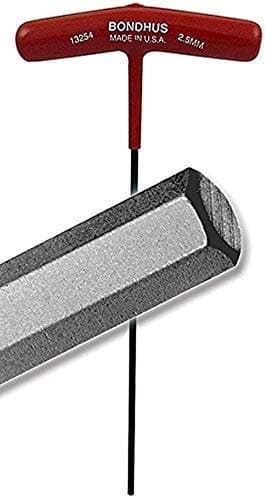 Image of Bondhus, 6MM T-Handle HEX Driver 6", 6MM, 15268