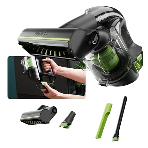 Image of Gtech Multi MK2 K9 | Cordless Handheld Vacuum Cleaner | Reinforced with Aluminium | 22V Li-ion Battery | Powered Brush Bar