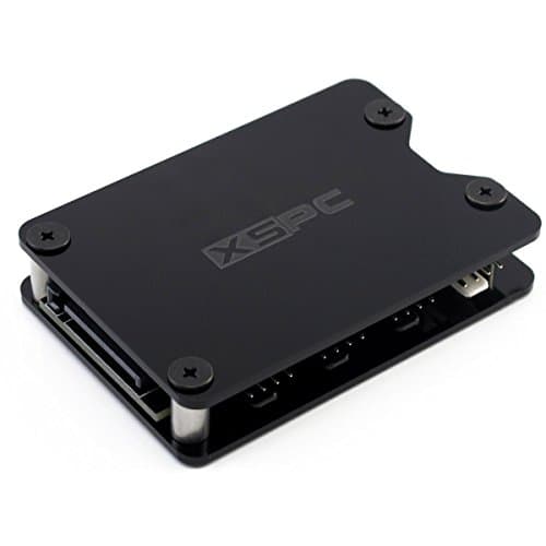 Image of XSPC compatible 8-fach PWM-Splitter V2, SATA - schwarz