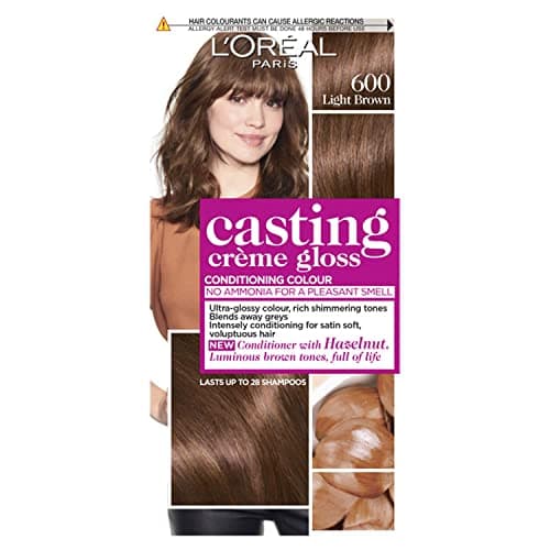 Image of L'Oréal Paris Hair Dye, Casting Crème Gloss, Semi-Permanent Hair Color, Radiant & Natural Colour, No-ammonia, Semi-Permanent Hair Colour Lasts 32 Washes, Shade: Dark Blonde 600