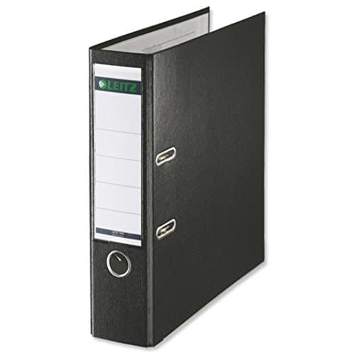 Image of Esselte 10101095 Leitz Polyproplyne Lever Arch A4 80mm Black PK10 :: (Office & Stationery > Filing & Storage)
