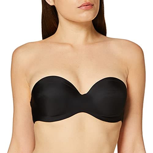 Image of Chantelle DE Women's Absolute Invisible T-Shirt Bra, Black (Schwarz 11), 32D (Manufacturer Size: 70D)