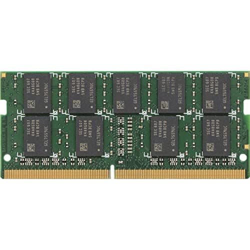 Image of Synology - DDR4 - module - 16 GB - DIMM 288-pin - 2666 MHz / PC4-21300 - 1.2 V - unbuffered - ECC - for Synology SA3200, RackStation RS1619, RS2418, RS2818, RS3618, Unified Controller UC3200