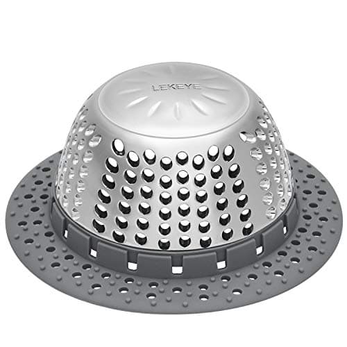 Image of LEKEYE Drain Hair Catcher/Bathtub Drain Cover/Drain Protector for Pop-Up & Regular Drains(Patented Product)