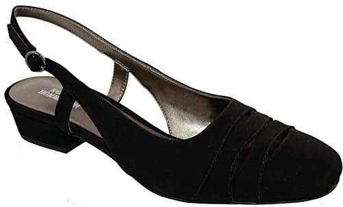 Image of Ros Hommerson Tempt Women's Casual Shoe: Black/Microfiber 9.5 Narrow (2A) Buckle