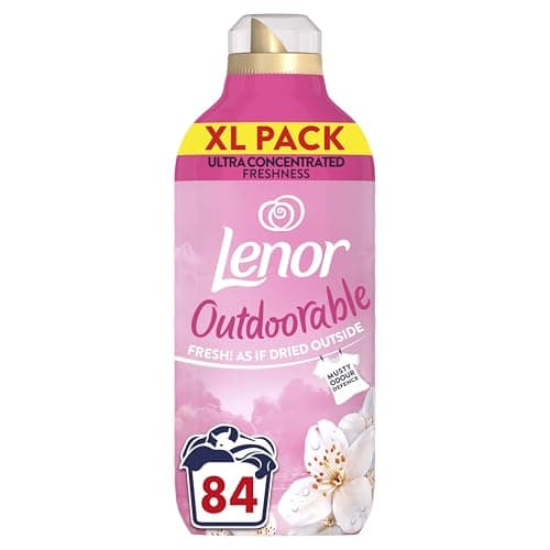 Image of Lenor Outdoorable Fabric Conditioner 84 Washes, 1.176l, Dreamy Jasmine, Ultra Concentrated Freshness