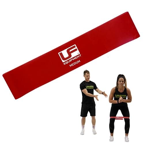 Image of Urban Fitness Uf Equipment Unisex' s Resistance Band Loop 12 Inch, Red-medium, 12"