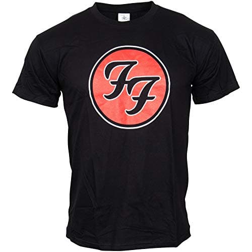 Image of Foo Fighters T Shirt FF Band Logo Monkey Wrench New Official Mens Black