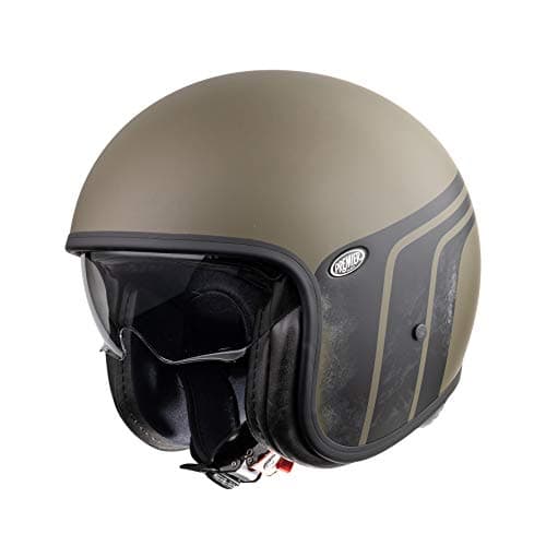 Image of PREMIER HELMET VINTAGE BTR MILITARY GREEN BM,MILITARY GREEN/BLACK,XL