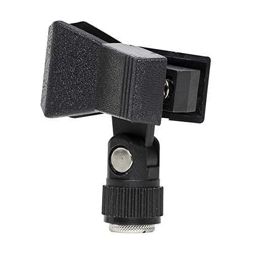 Image of Stagg MH-1AH Spring Loaded Mic Holder - Black, 13 to 28 mm
