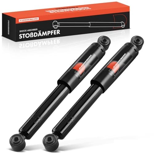 Image of Frankberg 2x Shock Absorber Strut Rear Left Right 472mm Gas pressure Compatible with M.u.l.t.i.v.a.n VI SGF SGM SGN SHM SHN Replace# 7H0513029D, 7H0513029E