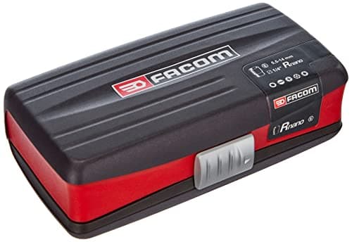 Image of FACOM - 1/4 Inch Square Socket Set (38 Tools & Parts) - RL.NANO1PB - Ratchet Wrenches, Screwdrivers and Bits - Complete Clamping and Screwing Set - Hand Tools