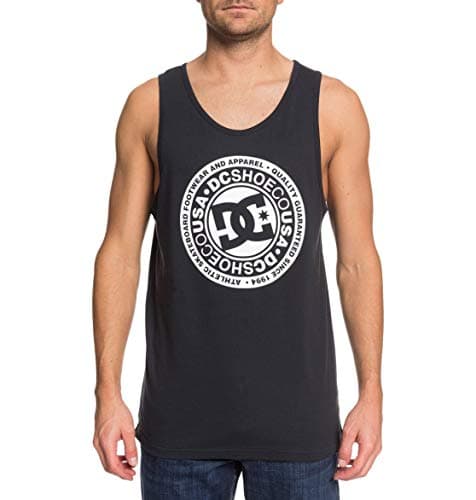 Image of DC Shoes Circle Star Men's T-Shirt, mens, T-Shirt, EDYZT04112-xkkw, Black/Snow White, XL