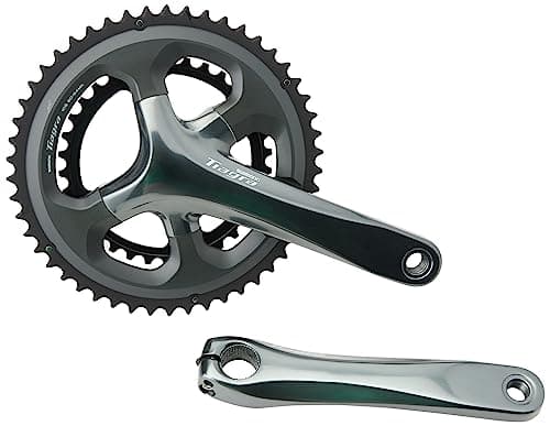 Image of Shimano Unisex Tiagra Crank arm Length, Black, 50 34T UK