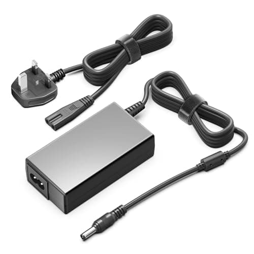 Image of MSI Monitor Power Supply, TAIFU 20V AC Adapter for MSI Optix G241 G241V G24C4 G24C6 G27C5 G27C6 G271 G272 G32CQ4 G32C4 G27CQ4 G27CQ4P OPTIXG271 G243 G2412 G322C Gaming Monitor Charger Cable UK Plug