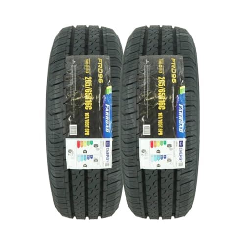 Image of 205/65R16C FARROAD FRD96 107/105T 8PR Commercial Tyre – High Load Capacity, Durable for Vans, SUVs & Light Trucks – Fuel Efficient, Low Noise | 205 65 16 C (2)