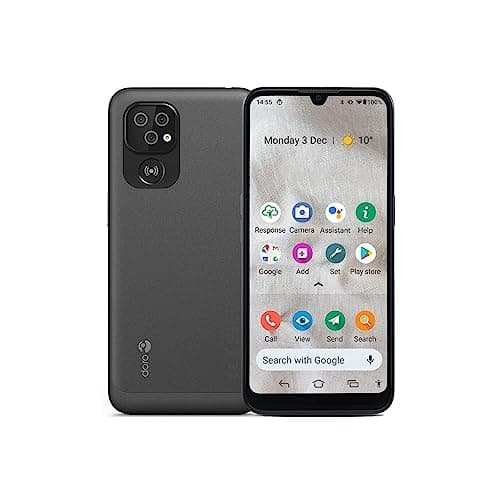 Image of Doro 8100 32GB 4G SIM Free Smartphone - Black, 8175
