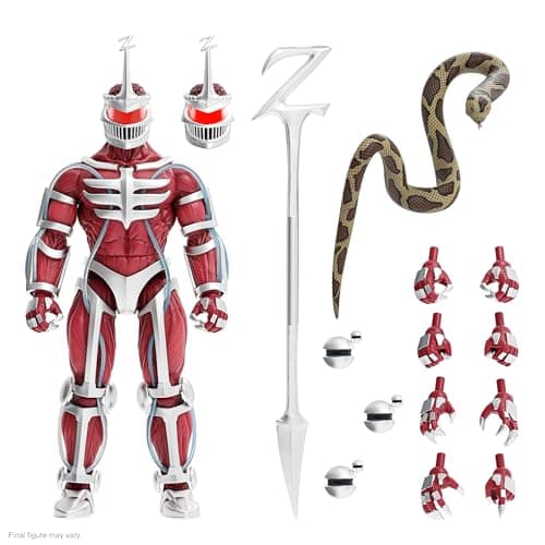 Image of SUPER7 Mighty Morphin Power Rangers Ultimates Lord Zedd Figure, 18 cm