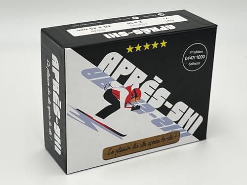 Image of Après-Ski 1st Numbered Collector's Edition | Board Game - Card Game on Skiing - with Family or Friends - for Children and Adults - From 2 to 8 Players - in French Language