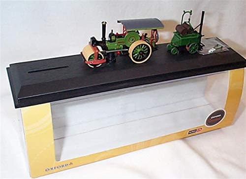 Image of oxford Aveling & Porter Steam Roller & Tar Spreader Vehicle 1:76 scale diecast model