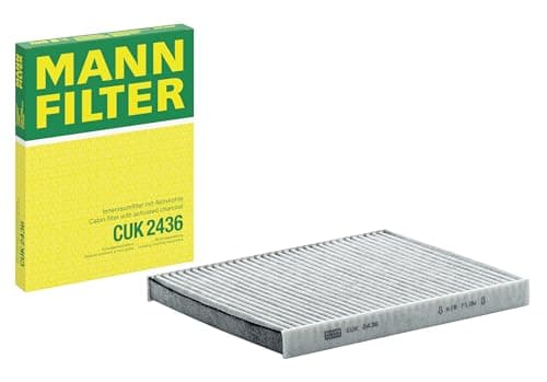 Image of MANN-FILTER CUK 2436 Cabin Air Filter - Pollen Filter with Activated Carbon - for Cars + Transporters