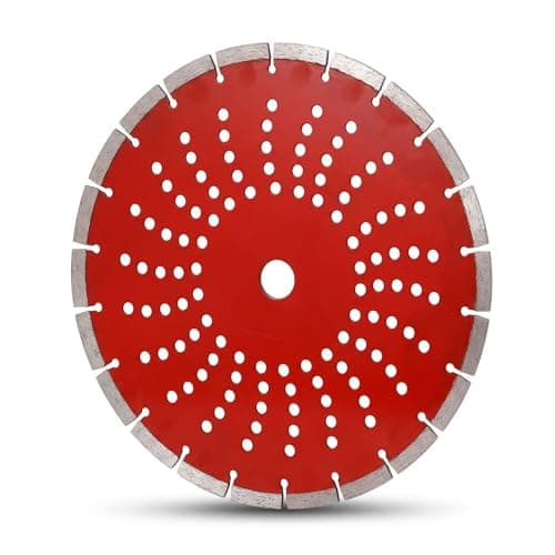Image of Neilsen CT5495 300mm Segmented Diamond Cutting Disc - 300 x 25.4mm | 22 Teeth | 100mm Cutting Depth | 5100rpm | Ideal for Concrete, Tiles, Stone, Masonry | Compatible with Neilsen CT5342