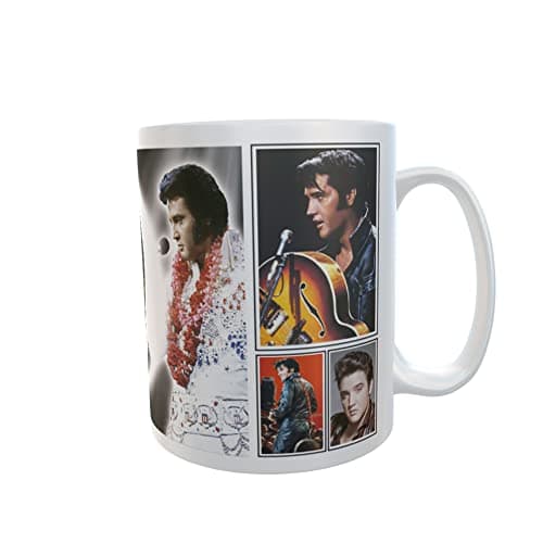 Image of Presley King of Rock n Roll Icon Mug Gift