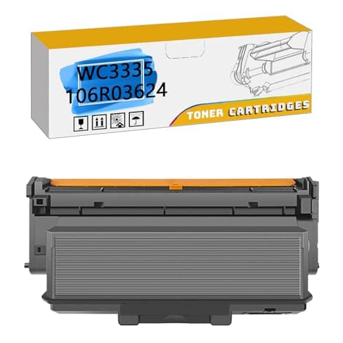 Image of AWDAXC Replacement for WC3335 106R03624 Toner Cartridges Compatible for Xerox P3330 WC3335 WC3345 Printers, High Yield 15,000 Pages Black*1