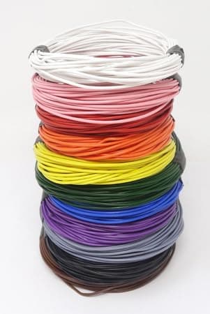 Image of DBG Single Core Thin Wall Automotive Cable – 1.0mm² (16.5A) | 17 AWG | High Temp PVC Insulation | Ideal for 12V Auto, Marine & Electrical Projects (Black, 10 Metre)